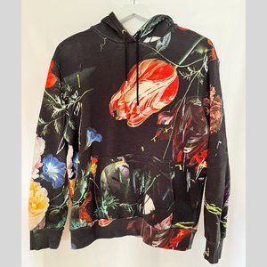 Floral Print Hoodie